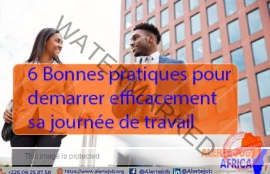 BONNES PRATIQUES POUR DÉMARRER SA JOURNÉE